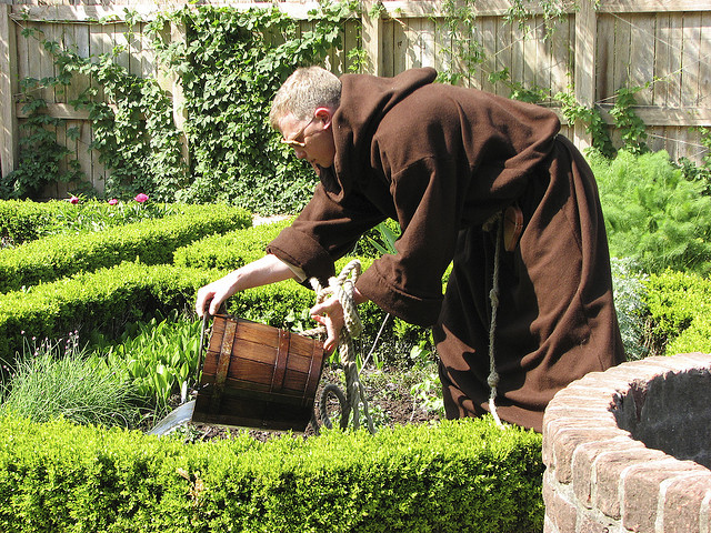 Riddle 34 Monk Gardening