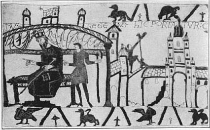 Riddle 81 1911_Britannica_-_Bayeux_Tapestry_-_Funeral_of_Edward1